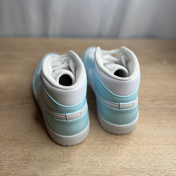 Nike Air Jordan 1 Mid Custom Hand Painted Sneakers - Picture 5 of 8